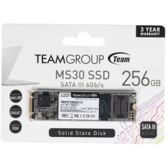 Твердотельный накопитель 256GB SSD TeamGroup MS30 M.2 2280 R500Mb/<wbr>s W400MB/<wbr>s TM8PS7256G0C101