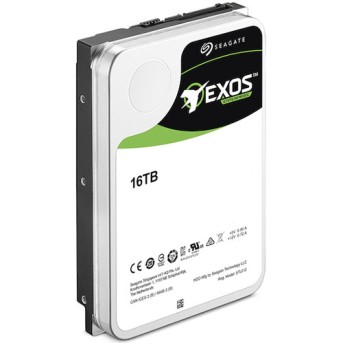 Жесткий диск HDD 16Tb Seagate Exos X16 ST16000NM001G, 3.5", 256Mb, SATA III - Metoo (3)