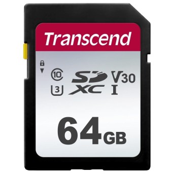 Карта памяти SD 64GB Class 10 U3 Transcend TS64GSDC500S - Metoo (1)