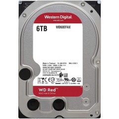 Жесткий диск HDD 6Tb Western Digital WD60EFAX, 3.5", 256Mb, SATA III