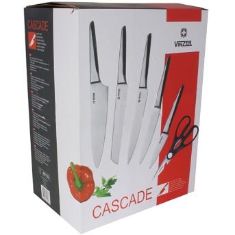 Набор ножей Vinzer Cascade 89133, 7 пр. - Metoo (2)