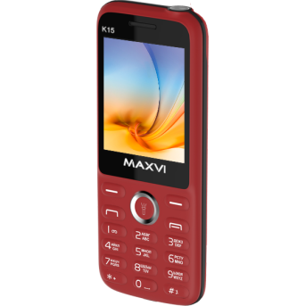 Мобильный телефон Maxvi k15 Red - Metoo (1)