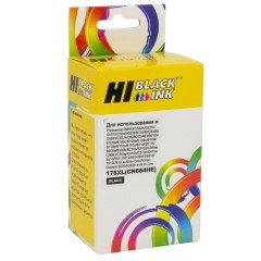 Картридж Hi-Black (HB-CN684HE) для HP Photosmart C5383/<wbr>C6383/<wbr>B8553/<wbr>D5463, №178XL, Bk