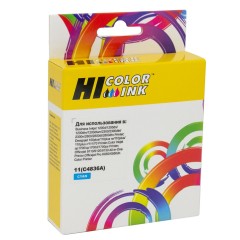 Картридж Hi-Black (HB-C4836A) для HP DJ 2000C/<wbr>CN/<wbr>2500C/<wbr>2200/<wbr>2250/<wbr>500/<wbr>800, №11, C