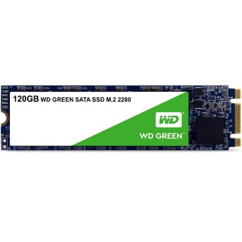 SSD накопитель 120Gb Western Digital Green WDS120G2G0B, M.2, SATA III - Metoo (1)