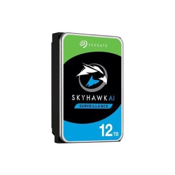 Жесткий диск для видеонаблюдения 12Tb Seagate SkyHawk AI SATA3 3.5" 256Mb ST12000VE001 - Metoo (1)