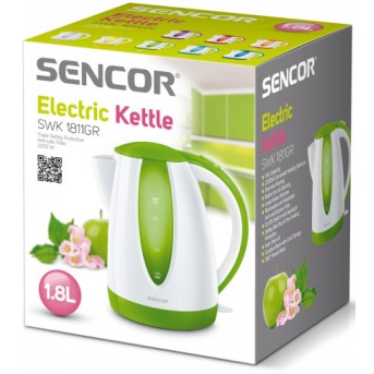 Электрический чайник Sencor SWK 1811GR - Metoo (2)