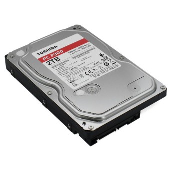 Жесткий диск HDD 2Tb Toshiba P300 HDWD220UZSVA, 3.5", 128Mb, SATA III - Metoo (2)