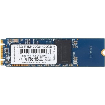 SSD накопитель 120Gb AMD Radeon R5 R5M120G8, M.2, SATA III - Metoo (1)