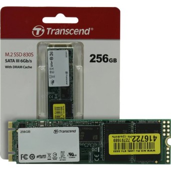 SSD накопитель 256Gb Transcend TS256GMTS830S, M.2, SATA III - Metoo (3)