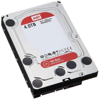 Жесткий диск HDD 4Tb Western Digital Red WD40EFRX, 3.5", 64Mb, SATA III - Metoo (3)
