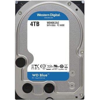 Жесткий диск HDD 4Tb Western Digital WD40EZAZ, 3.5", 256Mb, SATA III - Metoo (1)
