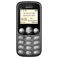 Мобильный телефон Maxvi b1 black