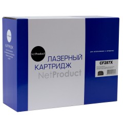 Картридж NetProduct (N-CF287X) для HP LJ M506dn/<wbr>M506x/<wbr>M527dn/<wbr>M527f/<wbr>M527c, 18K