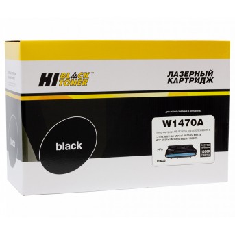 Картридж Hi-Black (HB-W1470A) для HP LaserJet Enterprise M610dn/<wbr>611dn/<wbr>612dn/<wbr>MFP M634/<wbr>635, 10,5K, б/<wbr>ч - Metoo (1)