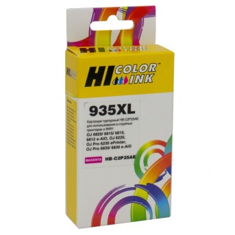 Картридж Hi-Black (HB-C2P25AE) для HP OJ Pro 6230/<wbr>6830, №935XL, M - Metoo (1)