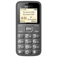 Мобильный телефон Maxvi b2 gray