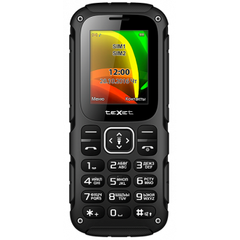 Мобильный телефон teXet TM-504R Черно-зеленый - Metoo (1)