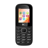 Мобильный телефон BQ 1807 Step+ черный
