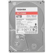 HDD Desktop TOSHIBA P300 (3.5", 6TB, 128MB, 5400 RPM, SATA 6Gb/s)