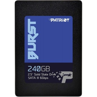 SSD накопитель 240 GB Patriot Burst Elite, 2.5", SATA III - Metoo (1)