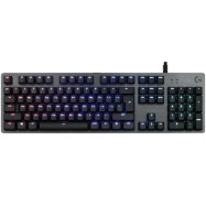 Клавиатура Logitech игровая механическая G512 CARBON LIGHTSYNC RGB, GX Brown, CARBON, RUS, USB, TACTILE