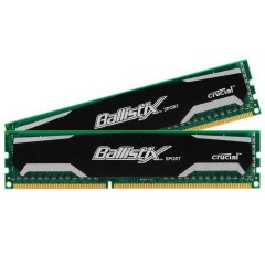 Модуль памяти Crucial Ballistix BLS2CP8G3D1609DS1S00CEU DDR3 16 Гб (2x 8 Гб)..