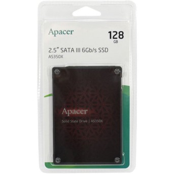 SSD накопитель 128Gb Apacer AS350X AP128GAS350XR-1, 2.5", SATA III - Metoo (3)