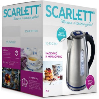 Электрический чайник Scarlett SC-EK21S57 - Metoo (3)