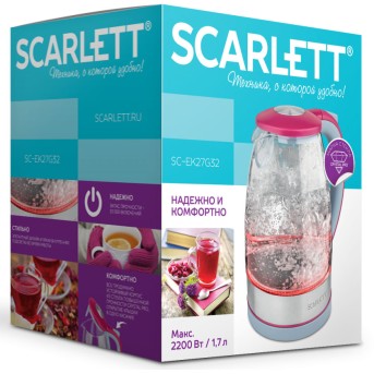 Электрический чайник Scarlett SC-EK27G32 - Metoo (5)