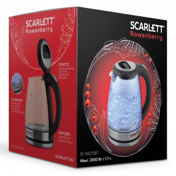 Электрический чайник Scarlett SC-EK27G87 - Metoo (3)