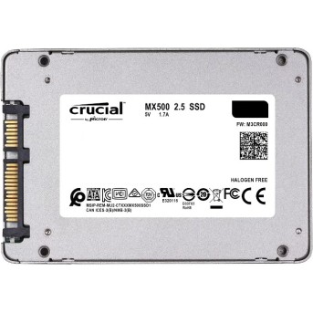 SSD накопитель 250Gb Crucial MX500 CT250MX500SSD1, 2.5", SATA III - Metoo (3)