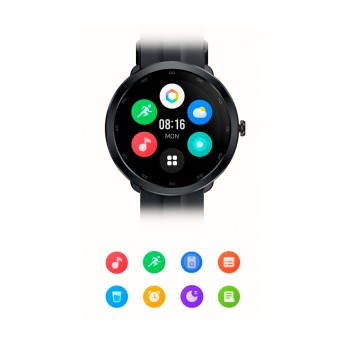 Смарт часы Xiaomi 70Mai Maimo Watch R GPS, черный - Metoo (3)