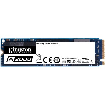 SSD накопитель 250Gb Kingston A2000 SA2000M8, M.2, PCI-Е 3.0 - Metoo (1)