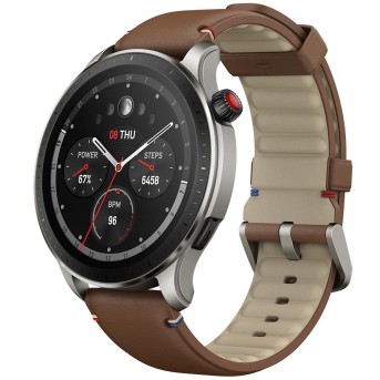 Смарт часы Amazfit GTR 4 A2166, коричневый - Metoo (1)