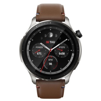 Смарт часы Amazfit GTR 4 A2166, коричневый - Metoo (2)