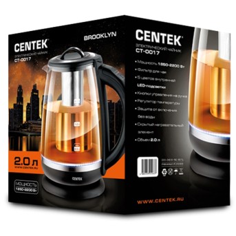 Электрический чайник Centek CT-0017 - Metoo (3)