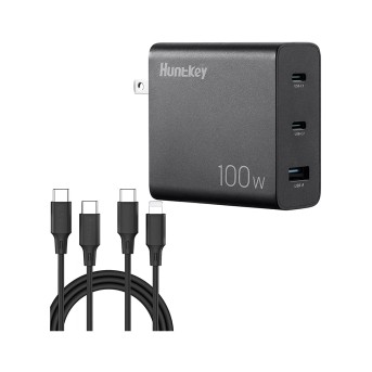 Зарядное устройство Huntkey 100W GaN Charger - Metoo (1)