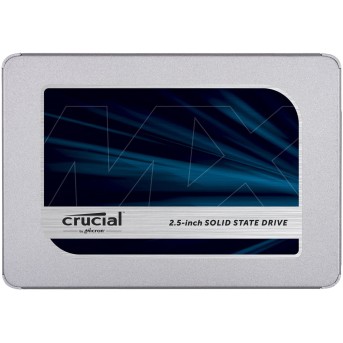 SSD накопитель 500Gb Crucial MX500 CT500MX500SSD1, 2.5", SATA III - Metoo (1)