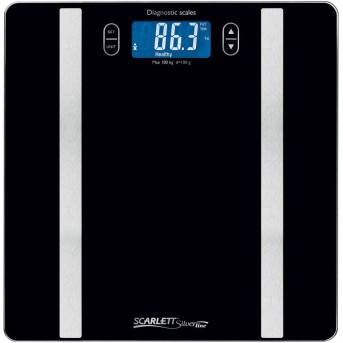 Весы напольные Scarlett SL-BS34ED42, Black - Metoo (1)