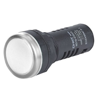 Индикатор CHINT ND16-22D/<wbr>2 белый AC/<wbr>DC230В - Metoo (1)