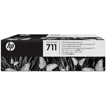 Картридж для плоттеров HP №711 Printhead C1Q10A T120/<wbr>T125/<wbr>T130/ T520/<wbr>T525/<wbr>T530 - Metoo (1)