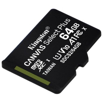 Карта памяти Kingston SDCS2/<wbr>64GBSP Class 10 64GB, без адаптера - Metoo (1)