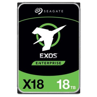 Корпоративный жесткий диск 18Tb Seagate EXOS X18 SATA3 3.5" 256Mb 7200rpm ST18000NM000J - Metoo (1)