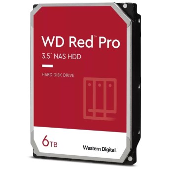Жесткий диск для NAS систем HDD 6Tb Western Digital Red PRO SATA3 3,5" 7200rpm 256Mb WD6003FFBX - Metoo (1)
