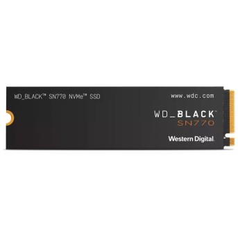 Твердотельный накопитель 250GB SSD WD BLACK SN770 NVMe M.2 PCI-E R4000Mb/<wbr>s, W2000MB/<wbr>s WDS250G3X0E - Metoo (1)