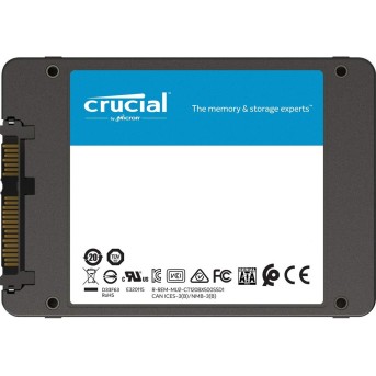 SSD накопитель 480Gb Crucial BX500 CT480BX500SSD1, 2.5", SATA III - Metoo (4)