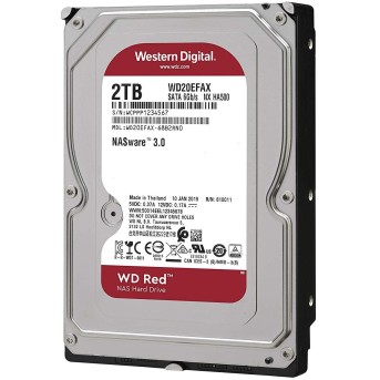Жесткий диск для сервера HDD 2Tb Western Digital WD20EFAX, 256Mb, SATA III - Metoo (2)