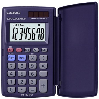 Калькулятор карманный CASIO HS-8VA-W-EP - Metoo (1)