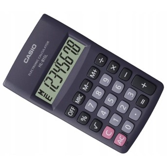 Калькулятор карманный CASIO HL-815L-BK-W-GP - Metoo (1)